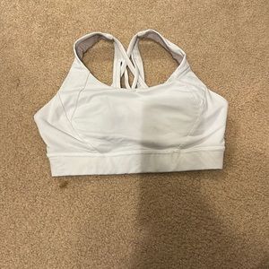 Lululemon energy longline bra medium support b-d cups size 6